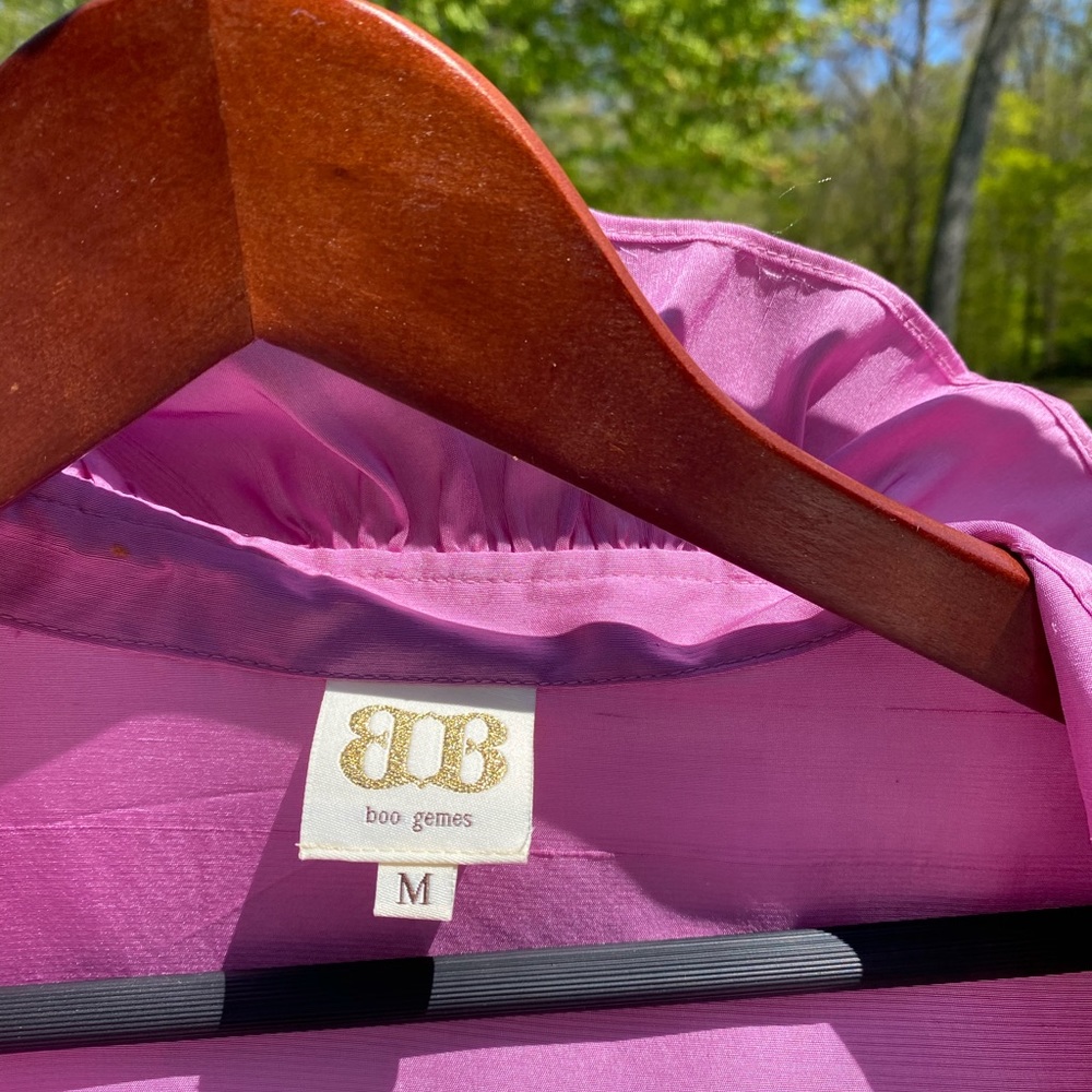 Shiny Pink B&B Cover Up - Picture 2 of 5